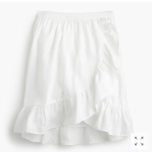 J.CREW RUFFLE SKIRT